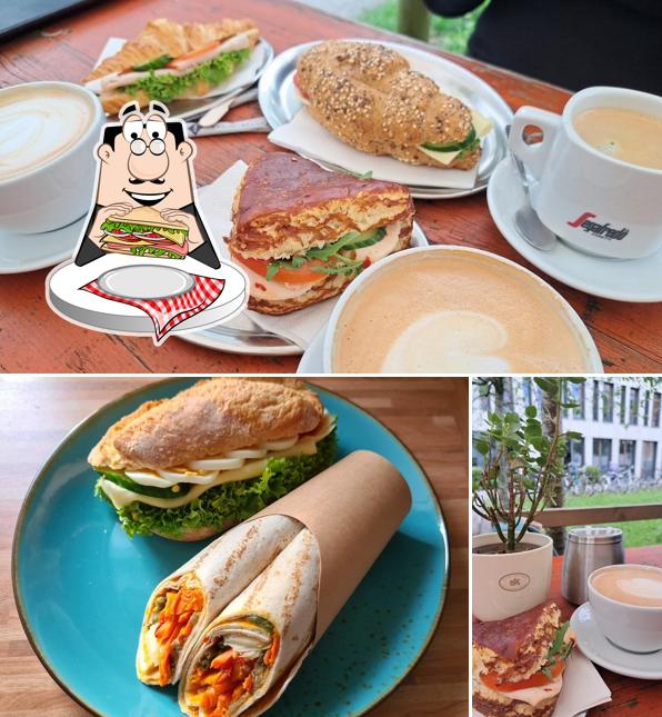 Sandwich-Collage vom Café Arnulfpark
